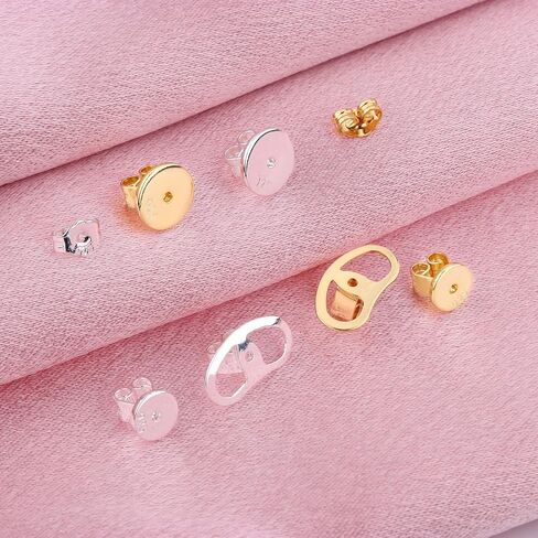 32 Pcs Earring Backs for Droopy Ears Heavy Earring - Earring Lifters Backs, Earring Backs Replacements for Studs, Butterfly Earring Backs, 13mm Large Earring Backs in Saudi Arabia
