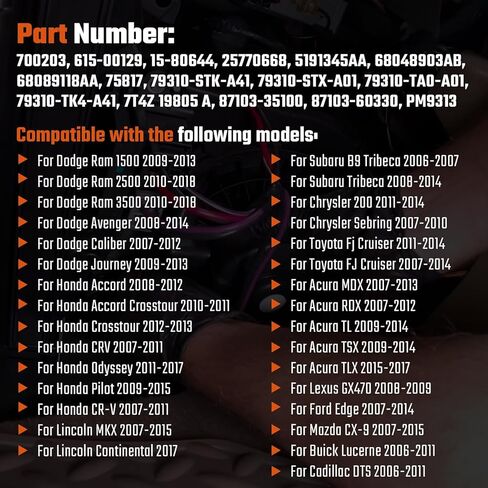 700203 محرك منفاخ HVAC أمامي مناسب لسيارة دودج رام 1500 2500 3500 2007-2018، متوافق مع هوندا CR-V أكورد بايلوت أوديسي 2007-2017، مناسب لسيارة جيب باتريوت ورانجلر 2008-2016 in Kuwait