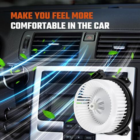 700203 محرك منفاخ HVAC أمامي مناسب لسيارة دودج رام 1500 2500 3500 2007-2018، متوافق مع هوندا CR-V أكورد بايلوت أوديسي 2007-2017، مناسب لسيارة جيب باتريوت ورانجلر 2008-2016 in Kuwait