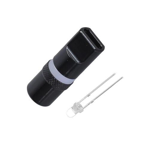 1 Set Type C Cable Connector Housing Case Aluminum Alloy Shell with Integrated LED Light for Do-it-Yourself and Repairs LED Light for USB C in Saudi Arabia