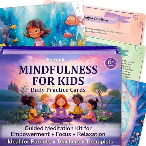 QUOKKA ADHD Tools for Kids – Emotional Regulation Tools for Kids in a Fun Flashcards Deck – Big Feelings Support, Focus Activities, Social Skills & Impulse Control Cards for Home or Classroom in Kuwait