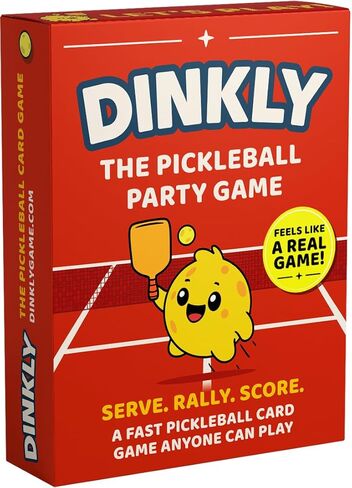 The Pickleball Card Game, Pickleball Gift for Men, Women & Players, Fast-Paced Off-Court Party Game for Game Night, Easy to Learn, 2 or 4 Players, 15-20 Minute Gameplay in Saudi Arabia