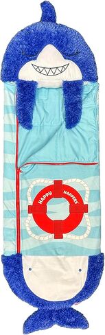 Happy Nappers: S4 Pillow & Sleepy Sack: Large - Shush the Shark - 66 x 30, 2-in-1: Plush Animal Opens to Sleeping Bag, Soft Play & Nap Character, Kids 3+ in Saudi Arabia