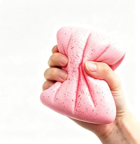 Bread Butter Squishy Slow Rising Toy, Soft Foam Stress Ball, Fidget Toy for Stress Relief, Party Favor, Stocking Stuffer(Pink) in Kuwait