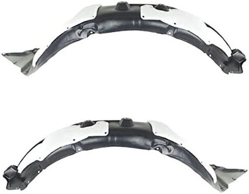 Compatible with 11-13 Optima Front Splash Shield Inner Fender Liner Left Right Side Pair Set in Saudi Arabia