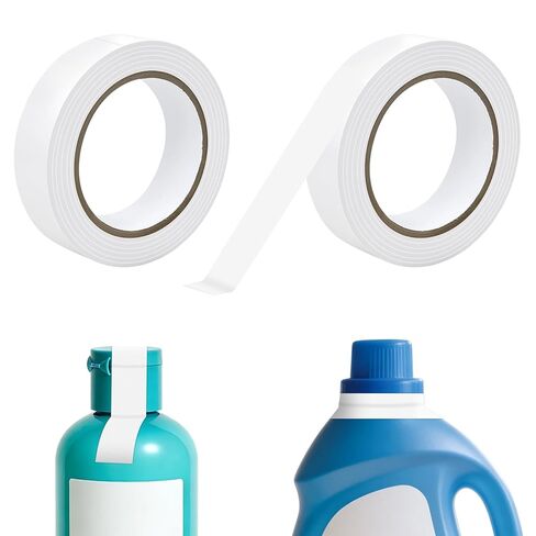 2 Roll Bottle Sealing Tapes,1.18in x 108ft Can be Freely Cropped,Stop Liquid Leaks Tapes for Laundry Detergent,Toiletries,Jar Lids,Waterproof Sealable Tapes for Travel, Camping, Picnics and Shipping in Saudi Arabia