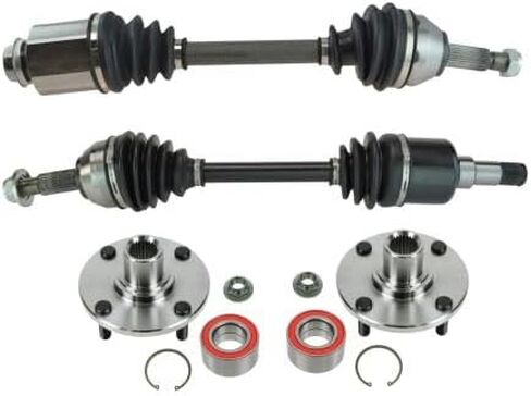 OE-Style Front 4 Piece Drivetrain Kit compatible with Ford Focus 2010-2011 (Manual Transmission) in Kuwait