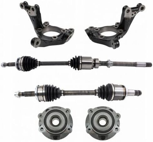 OEM-Equivalent 6 Piece Front Drivetrain Kit for Toyota RAV4 (2006-2012) 4WD Small 4-Cylinder Models in Kuwait