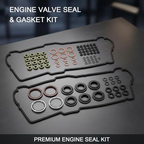 HS9227PT-1 MLS Cylinder Head Gasket Set Compatible with Toyota 4Runner 1996-2002,Tacoma 1995-2004,Tundra 2000-2004,T100 1995-1998 3.4L V6 DOHC 5VZFE Engine Head Gasket Kit VS50422R MS95898 in Kuwait