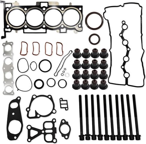 2.4 Head Gasket Set Kit with Bolts Fits for 2011-2015 Hyundai Santa Tucson Kia Optima Sorento Sportage 2.4L 2359CC L4 DOHC # HS54741B ES72465-1 in Saudi Arabia