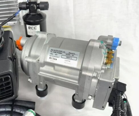 12 فولت تبريد كهربائي فقط مكيف الهواء العالمي Underdash Auto Car A/C Kit in Kuwait