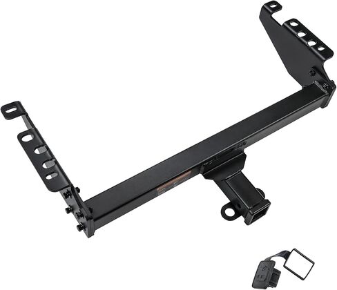 DBXB-RV Class 4 Trailer Hitch Standard 2-Inch Receiver Compatible with 2015-2026 Ford F-150, Multi-Fit Hitch to Receive Ball Mount, Cargo Carrier, Bike Rack, Black Matte Powder Coated. 14017 in Saudi Arabia