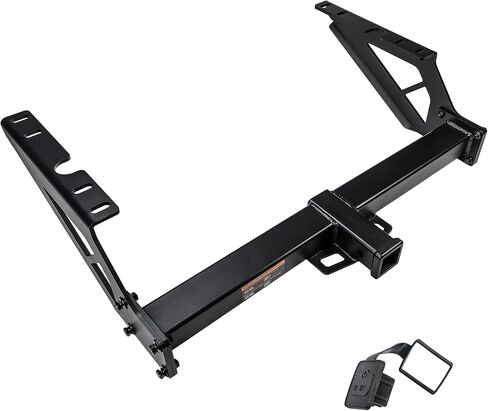 DBXB-RV Class 4 Trailer Hitch Standard 2-Inch Receiver Compatible with 2015-2026 Ford F-150, Multi-Fit Hitch to Receive Ball Mount, Cargo Carrier, Bike Rack, Black Matte Powder Coated. 14017 in Saudi Arabia