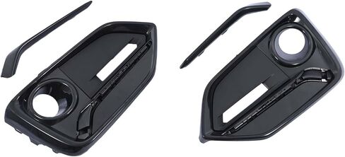 71118-TGG-A50 71113-TGG-A50 Fog Light Cover Grilles Bezel 1 Pair Compatible with Honda Civic Hatchback 2020 2021, Front Bumper Lower Fog Lamp Hood Frame Left Driver ＆ Right Pasenger Side in Kuwait