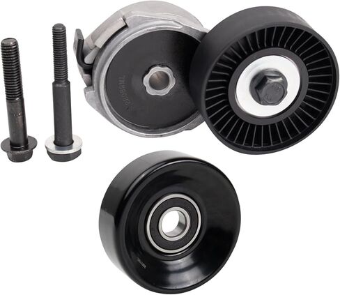 مجموعة مكونات حزام محرك سيربنتين TRQ المتوافقة مع 1993-2008 Ford Ranger 1998-2007 Taurus 1994-2007 Mazda B3000 1998-2005 Mercury Sable in Kuwait