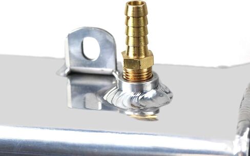 Overflow Aluminum Coolant Tank Compatible with 1996-2004 Ford Mustang Cobra GT SVL Mach 1997 1998 1999 2000 2001 2002 2003 Silver Overflow Tanks in Saudi Arabia