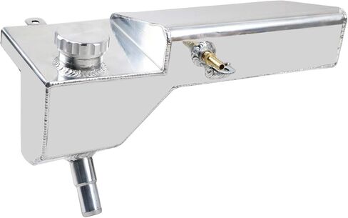 Overflow Aluminum Coolant Tank Compatible with 1996-2004 Ford Mustang Cobra GT SVL Mach 1997 1998 1999 2000 2001 2002 2003 Silver Overflow Tanks in Saudi Arabia