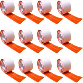 RE-U-ZIP Mounting Strip Refills | 12 Pack | for Use with RE-U-ZIP Reusable Dust Barrier Zippers & Magnetic Entry Strip (Magnetic Dust Barrier Zipper) in Saudi Arabia