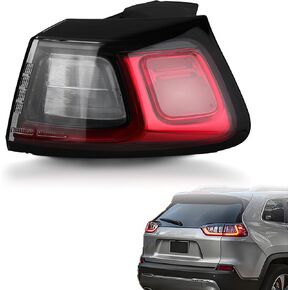 LED Tail Light Compatible with 2019 2020 2021 2022 2023 Jeep Cherokee Outer Rear Brake Lamp Taillights (Right Passenger Side) Replace CH2805119 68275958AF in Saudi Arabia