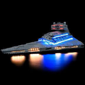 LED Lighting Kit for Lego 75394 Imperial Star Destroyer, Creative Lighting Accessories Compatible with Lego Star Wars Collector's Model (Lights Only, No Model Set) in Saudi Arabia