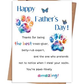 Father's Day Card for Husband, Fathers Day Card Gifts for Husband from Wife, Father's Day Card Gift for Hubby, Fathers Day Decorations in Saudi Arabia