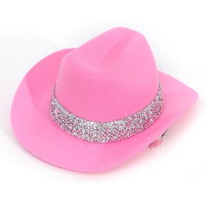 Cowgirl Mini Hat-Country Western Themed Party Decoration,Baby's Birthday decor in Saudi Arabia