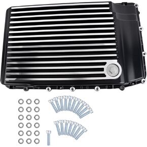 328053220 10R80 Heavy-Duty Cast Aluminum Shallow Transmission Pan Compatible with 2017-UP Ford F150 F250 F350, Ranger, Mustang, Bronco, Lincoln Navigator, Explorer, Expedition in Saudi Arabia