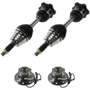 مجموعة أدوات الدفع الأمامية المكونة من 4 قطع على طراز OEM تناسب شيفروليه سوبربان K1500 1997-1999 (V8 6.5L، 8 Lug) in Kuwait