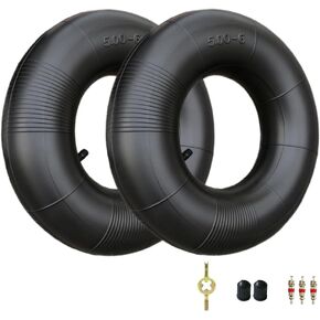 2-Pack Heavy Duty 13x5.00-6 Inner Tube-TR13 Straight Valve Stem Premium Rubber Universal Replacement for Lawn Mower,ATV,Razor Dirt Quad,Snow Blower,Go Kart,Fits 12X5.00-6,5.30-6,4.50-6,145/70-6 in Saudi Arabia