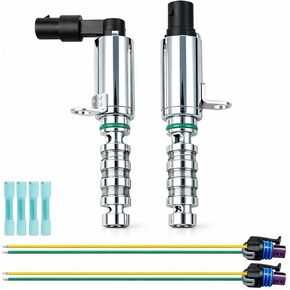 VVT Solenoid, Intake & Exhaust Engine Variable Valve Timing Solenoid Compatible with Hyundai Kona Tucson Elantra Kia Soul Optima Replace # 243752E100, 243552E100 in Saudi Arabia