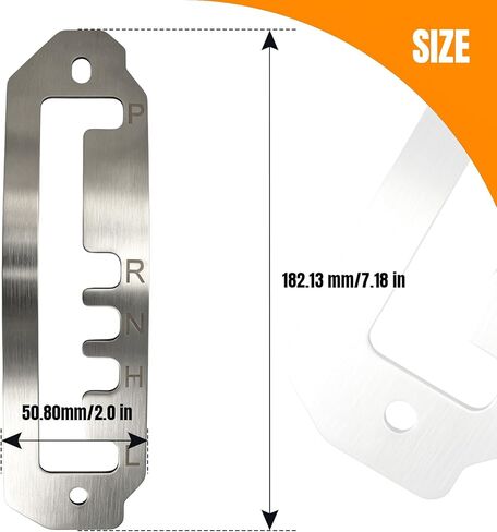 for Can-Am Defender HD10 HD9 HD8 2017-2025 Shift Gate Plate – CNC Aluminum Gear Shifter Trim, Replacement for 707900608 707900506 – Enhances Factory Plastic Shift Gate in Saudi Arabia