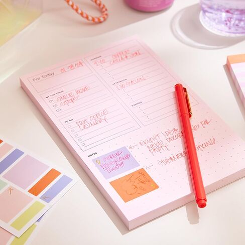 ملصقات شفافة من Post-it Noted، 48 ملصقًا/عبوة (ألوان متنوعة) in Kuwait