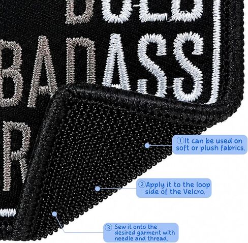 Bold Badass Superhuman that’s Just Who I Am - Funny Meme Patch Appliques for Backpacks Trucker Hats Army Vests Jackets Unique Father Day Gift for Dad Grandpa Birthday for Women Men in Saudi Arabia