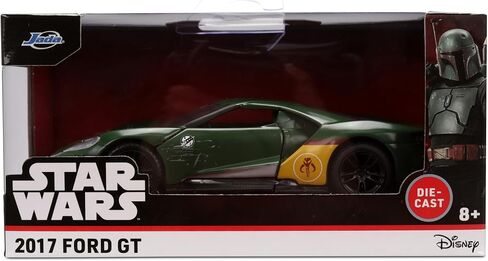Jada Star Wars Boba Fett 2017 Ford GT – 1:32 Scale Hollywood Rides Die-Cast Collectible Car Toys – Toy for Collectors and Fans in Kuwait