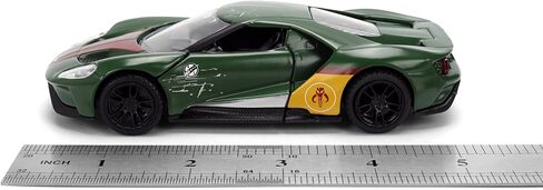 Jada Star Wars Boba Fett 2017 Ford GT – 1:32 Scale Hollywood Rides Die-Cast Collectible Car Toys – Toy for Collectors and Fans in Kuwait