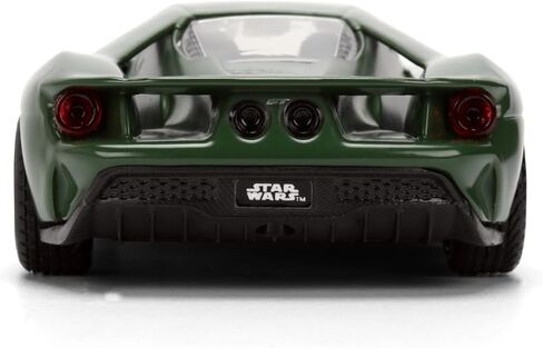 Jada Star Wars Boba Fett 2017 Ford GT – 1:32 Scale Hollywood Rides Die-Cast Collectible Car Toys – Toy for Collectors and Fans in Kuwait