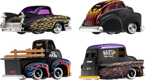 CarTuned 2-Pack Series 7- Dead Sleds، 1959 كاديلاك إلدورادو، 1947 تشيفي فليتلاين in Kuwait