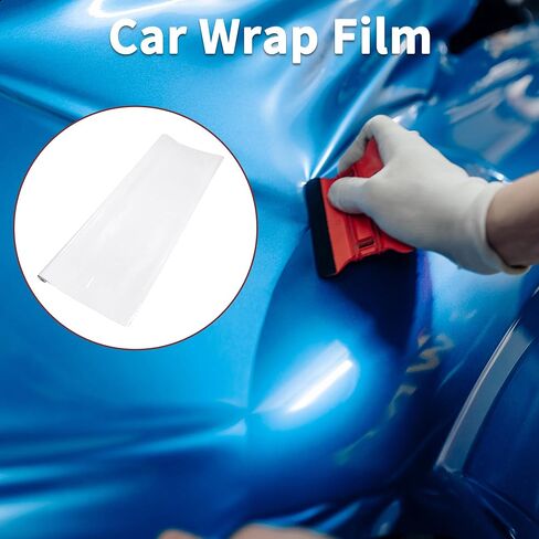 White Protective Car Wrap Film 16.4ft x 59.84inch Exterior Interior Vinyl Wrap Cover 5.5mil 1 Pc PVC Universal in Kuwait