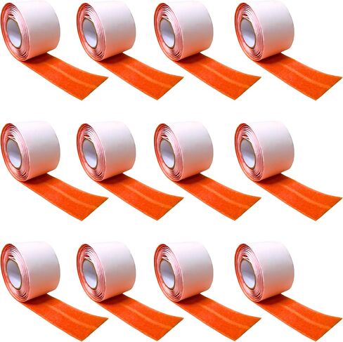 RE-U-ZIP Mounting Strip Refills | 12 Pack | for Use with RE-U-ZIP Reusable Dust Barrier Zippers & Magnetic Entry Strip (Magnetic Dust Barrier Zipper) in Saudi Arabia