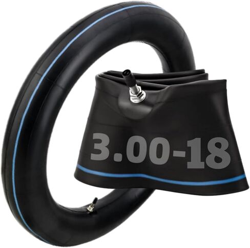 4.10/4.50-18" Heavy Duty Dirt Bike Inner Tube with TR4 Straight Valve for 110/100-18,110/90-18,110/80-18,120/90-18,120/80-18,100/100-18 Motorycle Rear Tire in Saudi Arabia