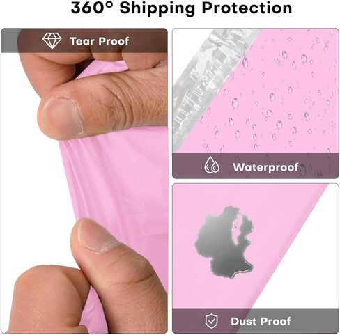 Extra Large Poly Mailers 24x36" 50 Pcs - 2.5mil Bulk Heavy Duty Shipping Bags for Clothing XL Poly Mailing Envelopes Strong Adhesive, Shipping Envelopes for Small Business Supplier Pink in Saudi Arabia