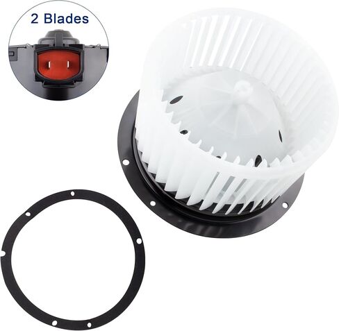 BOXI 700031 مجموعة محرك سخان منفاخ أمامي HVAC يناسب سيارة لينكولن تاون 1998 1999 2000 2001 2002 V8 4.6L ليموزين/سيدان/يستبدل PM2004 YW1Z19805CA XF3Z18504AA 35174 in Kuwait