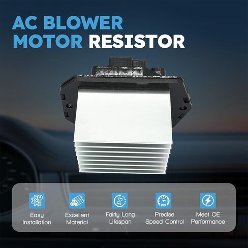 HVAC منفاخ المحرك المقاوم مع تسخير الأسلاك متوافق مع إنفينيتي Q70 2018-2019 Q70L 2015-2019 استبدال لمازدا CX-9 2007-2015 Relpace 277611ME0A، JA1800، L20661B15A in Kuwait