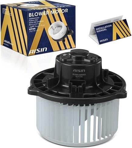 محرك منفاخ AISIN AFTERMARKET BLMH-00002 HVAC مع مجموعة عجلات - متوافق مع Honda Accord 1998-2002، Pilot 2003-2008، Odyssey 1999-2004، Acura MDX 2001-2006 in Kuwait