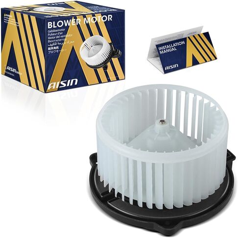محرك منفاخ AISIN AFTERMARKET BLMH-00002 HVAC مع مجموعة عجلات - متوافق مع Honda Accord 1998-2002، Pilot 2003-2008، Odyssey 1999-2004، Acura MDX 2001-2006 in Kuwait