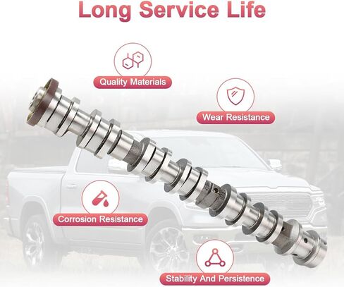 Right Side Intake Camshaft Replacement for 5047913AD Intake Camshaft Compatible with Jeep Grand Cherokee Wrangler Gladiator Dodge Durango 2016-2022 Pacifica Voyager Ram 1500 3.6L V6 in Saudi Arabia