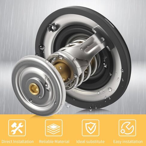 F6TZ-8575-EA Thermostat, Replacement for Ford 7.3L Diesel 1996-2003 F Series 250 350 Super Duty, Replaces RT1201 RT-1201 in Saudi Arabia