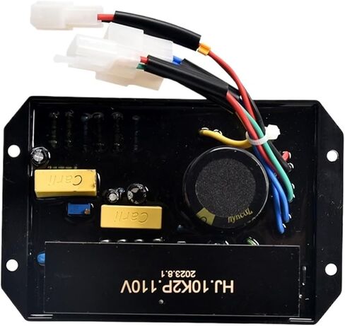 1 قطعة HJ.10K3P380 .10K2P.110V .. 220 فولت AVR مولد الديزل منظم جهد كهربائي أوتوماتيكي وحدة التحكم بالبنزين (HJ.10K2P.220V8Wire) in Kuwait