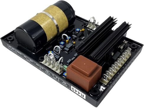 1 قطعة R449 AVR منظم جهد كهربائي أوتوماتيكي وحدة التحكم استقرار مولد أجزاء الملحقات للمولدات in Kuwait