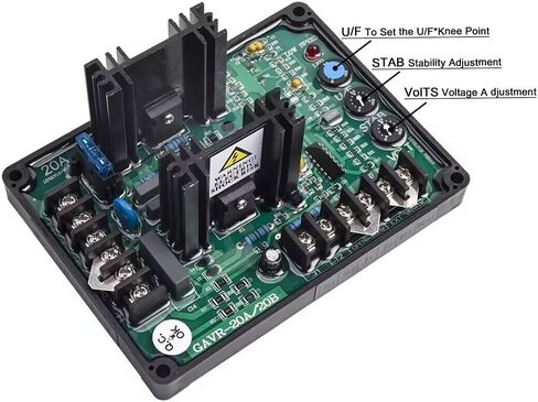 GAVR-20A/B GAVR 20A مولد AVR منظم الجهد المثبت المستمر 10A أجزاء وحدة التحكم in Kuwait
